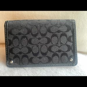 Coach card case